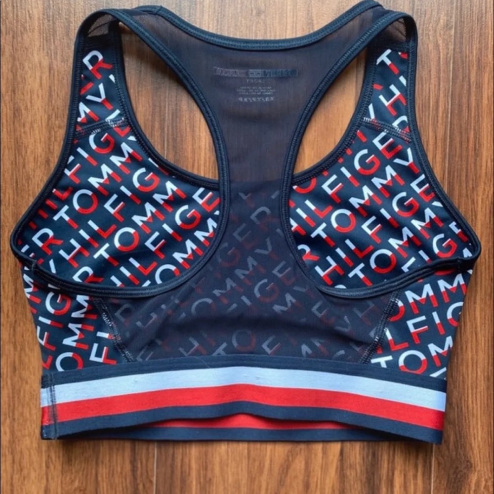 Tommy Hilfiger logo sports bra - Picture 2 of 3